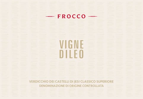 Etichetta Frocco Vignedileo